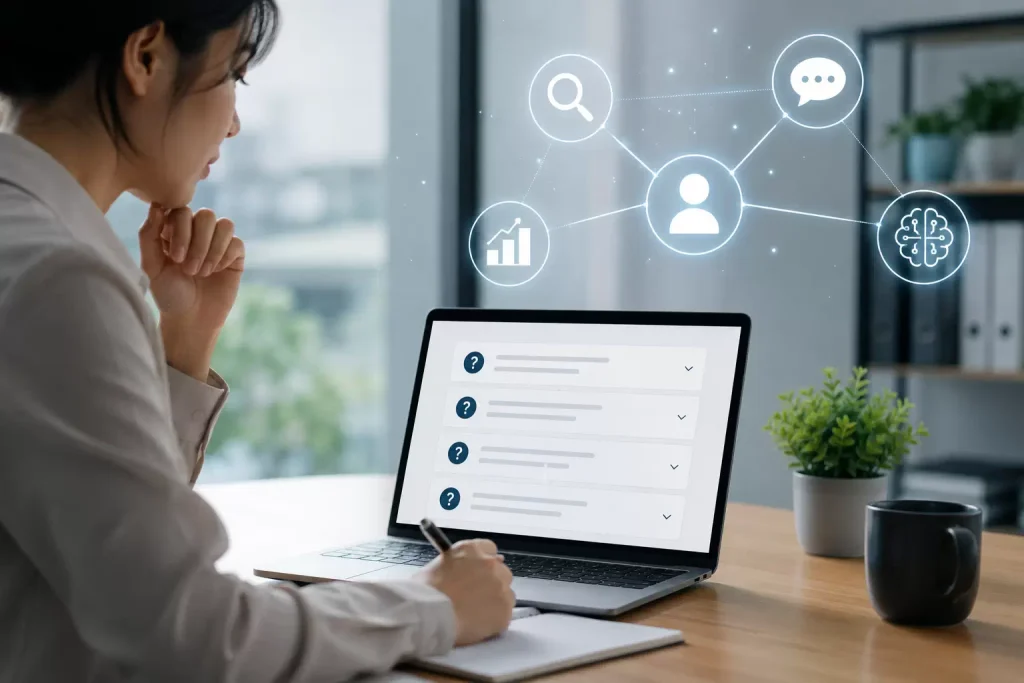 企業網站 FAQ 協助提升 SEO、AI 搜尋理解度與客戶信任